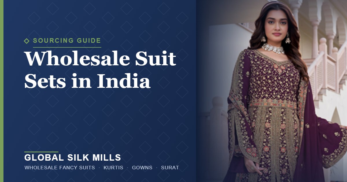 Wholesale Suit Sets in India: A Practical Guide for Retailers