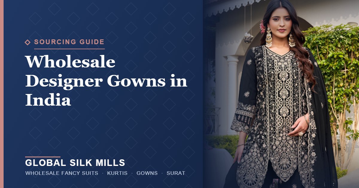 Wholesale Designer Gowns in India: A Sourcing Guide for Retailers