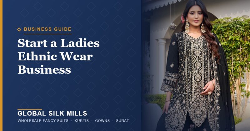 How to Start a Ladies Ethnic Wear Retail Business with Wholesale Suits