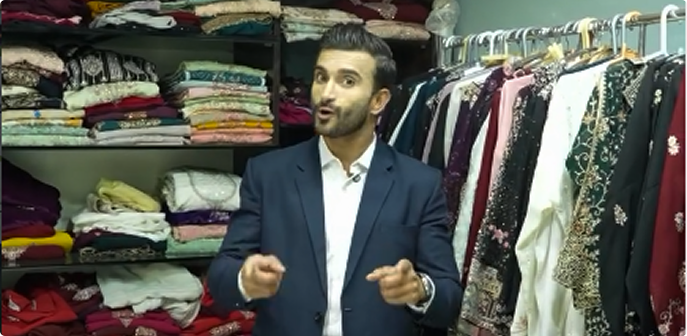 Founder introducing the Global Silk Mills collection